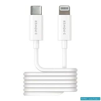 Cavi USB 2POWER 2PW USB Cavo USB-C To Lightning