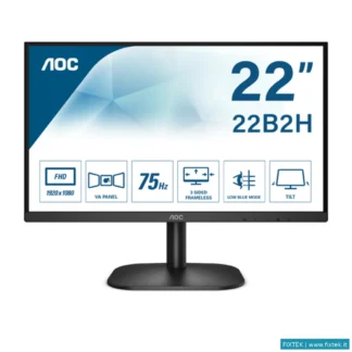 Monitor LED Aoc Aoc Monitor 21,5 LED VA 16:9 FHD 4MS 200 Cdm, Vga/Hdmi