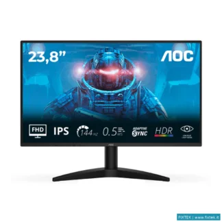 Monitor LED Aoc Aoc Monitor 23,8 LED IPS FHD 16:9 4MS 144HZ 250 Cdm, Dp/Hdmi