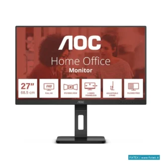 Monitor LED Aoc Aoc Monitor 27 LED IPS FHD 16:9 4MS 300 Cdm, Pivot, Dp/Hdmi, Multimediale