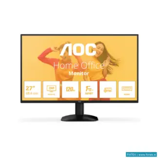 Monitor LED Aoc Aoc Monitor 27 LED IPS QHD 16:9 4MS 120HZ 300 Cdm, Dp/Hdmi