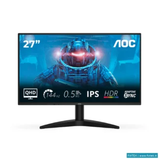 Monitor Gaming Aoc Aoc Monitor Gaming 27 LED IPS QHD 16:9 0,5Ms 144HZ 300 Cdm, Dp/Hdmi