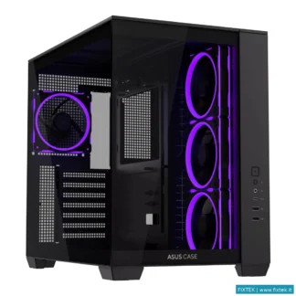 Case Asus Asus Case A32 Plus Argb, Vetro Temperato, Nero
