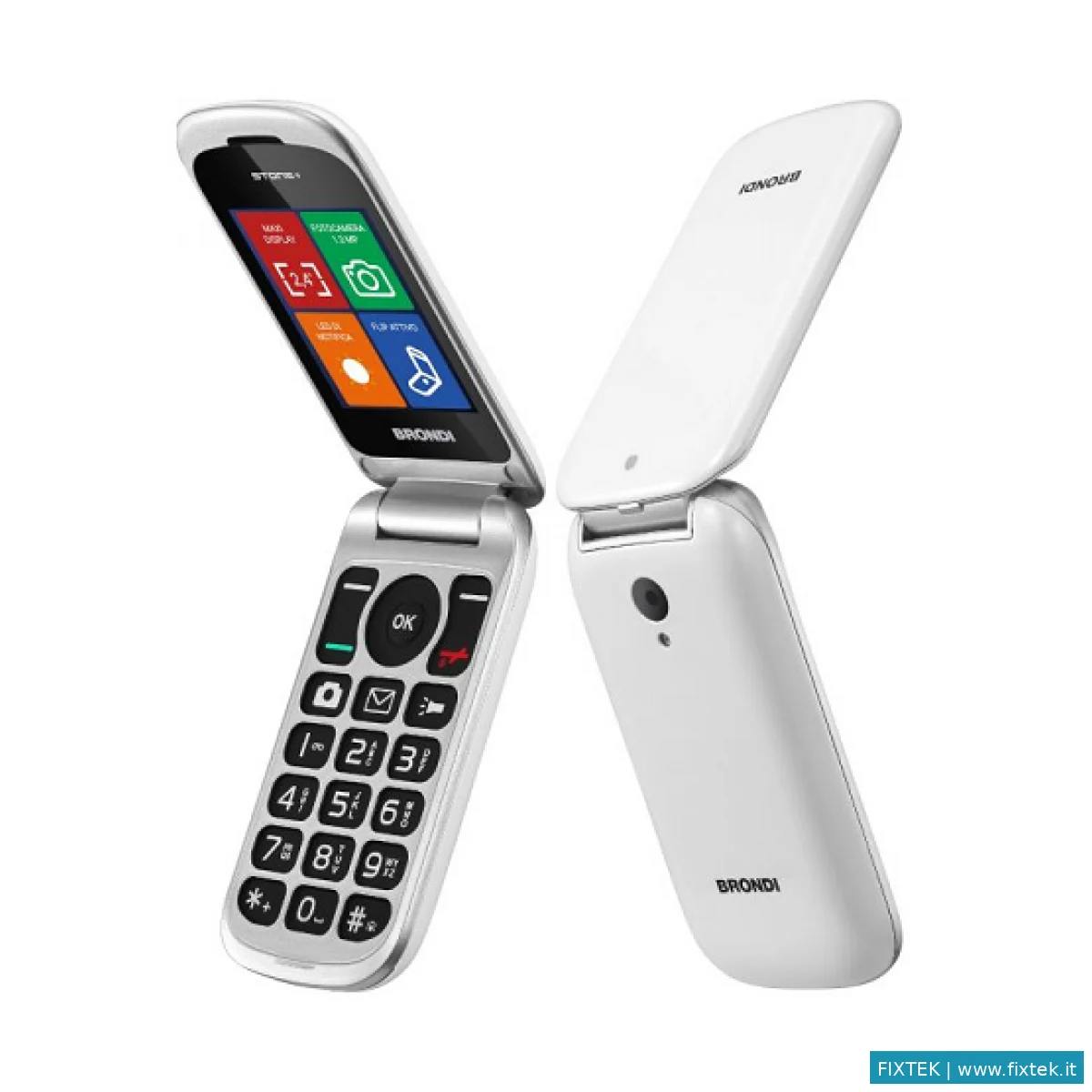 Cellulari Brondi Brondi Cellulare Stone+ Bianco