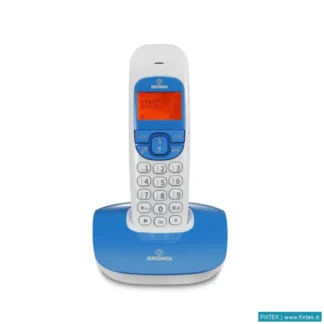 Telefonia Fissa E Cordless Brondi Brondi Telefono Cordless Nice Bianco/Blu