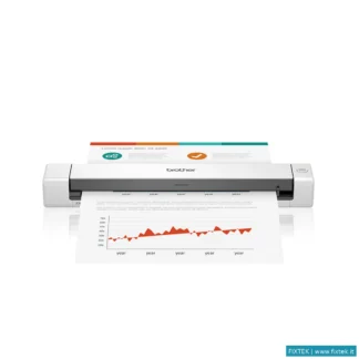 Scanner Documentali Brother Brother Scanner Documentale Portatile Ds-640 A4 15PPM, USB