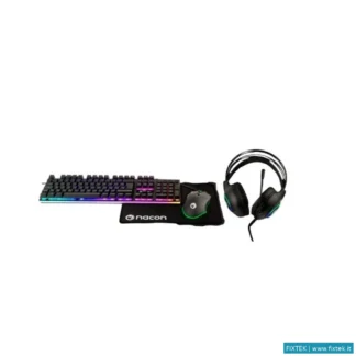 Tastiere Nacon Bundle PC (Tastiera, Mouse, Tappetino , Cuffie)
