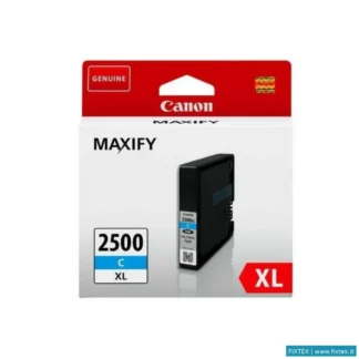 Cartucce Inkjet Canon Canon Cart Ink Ciano Pgi-2500Xl Per Maxify Mb4050, Mb5050, Mb5350