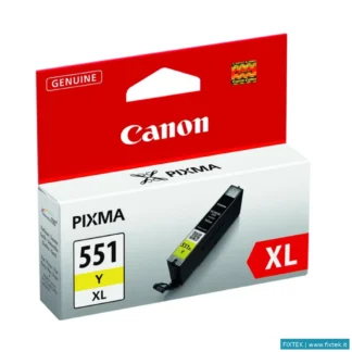 Cartucce Inkjet Canon Canon Cart Ink Giallo Alta Capacita Per Pixma Ip7250 Mg5450 Mg6350 Cli-551Xl Y