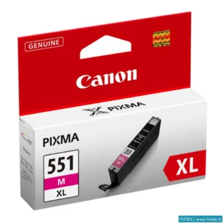 Cartucce Inkjet Canon Canon Cart Ink Magenta Alta Capacita Per Pixma Ip7250 Mg5450 Mg6350 Cli-551Xl