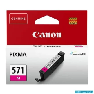 Cartucce Inkjet Canon Canon Cart Ink Magenta Cli-571 Per Pixma Mg5751