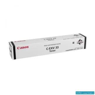 Toner Canon Canon Toner Nero Cexv- 33 Nero 14.600 Pagine Per Ir2520