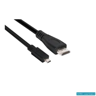Cavi Hdmi/Vga/Dvi/Dp Club3D Club3D Cavo Micro HDMI To HDMI 2.0 4K60HZ, Male/Male 1M/3.28FT