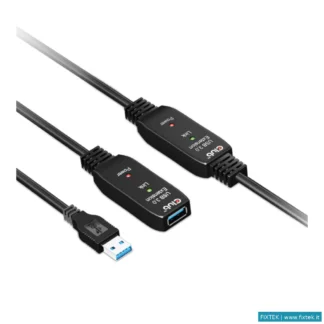 Cavi USB Club3D Club3D Cavo USB Type A Gen 1 Active Repeater 10METER / 30FT Supports Up To 5GBPS