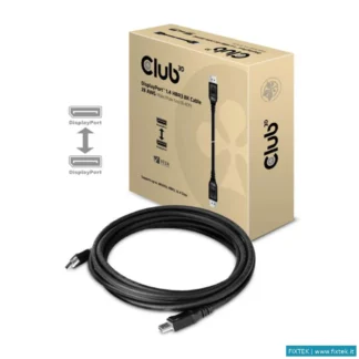 Cavi Hdmi/Vga/Dvi/Dp Club3D Club3D Displayport 1.4 Hbr3 Cable Male / Male 5 Meters/16.40Ft 8K @60Hz