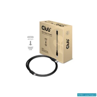 Cavi USB Club3D Club3D USB Type C 3.1 Gen 2 Male (10Gbps) To Type A Male Cable 1METER / 3.28Feet