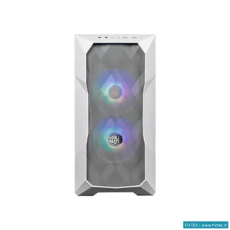 Case Cooler Master Cooler Master Case Masterbox Td300 Mesh White Argb, Side-Panel, Mid-Tower, Micro-