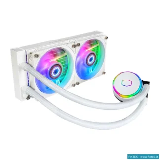 CPU Dissipatori Cooler Master Cooler Master Dissipatore Masterliquid Pl240 Flux White Edition Argb L