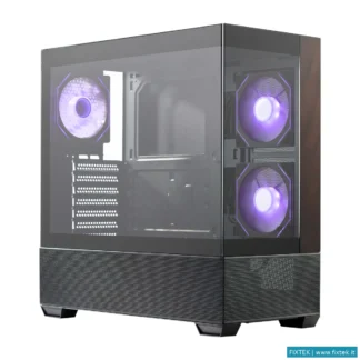 Case Cooler Master Cooler Master Elite 690 Wood Black, Mid Tower, Supporto Mb Atx/Matx/Mitx, "Fishta
