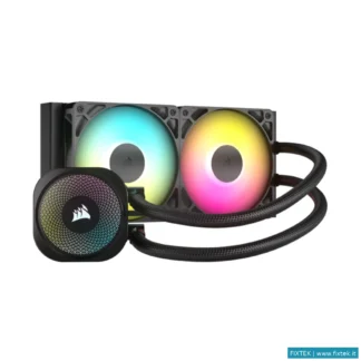 CPU Dissipatori Corsair Corsair Dissipatore A Liquido Nautilus 240, Argb, 240MM Radiator, Liquid CPU