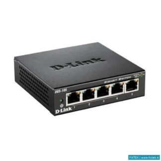 Switch E Hub D-Link D-Link Switch 5 Porte Gigabit Case Metallico