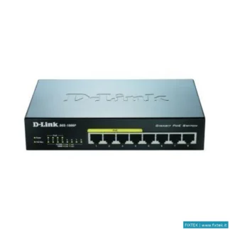 Switch E Hub D-Link D-Link Switch 8 Porte Gigabit 10/100/1000 Di Cui 4 Poe