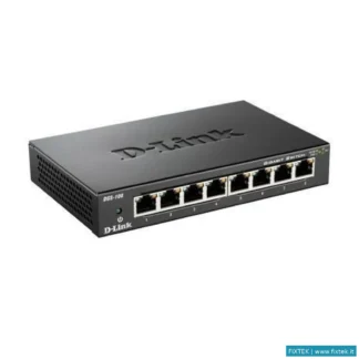 Switch E Hub D-Link D-Link Switch 8 Porte Gigabit Case Metallico