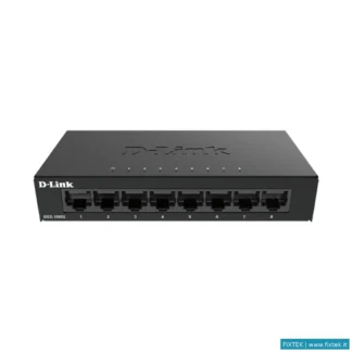 Switch E Hub D-Link D-Link Switch 8 Porte Gigabit Ethernet Metal Housing Unmanaged Switch