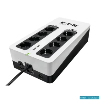 Gruppi Di Continuita Eaton Eaton 3S UPS Din, 700 Va, 420 W, Ingr: Schuko, Usc. (4) Schuko (4) Schuko