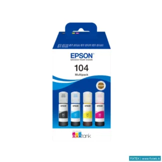 Cartucce Inkjet Epson Epson Cart Ink 104 Ecotank 4-Colour Multipack