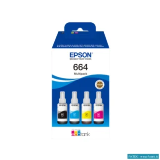 Cartucce Inkjet Epson Epson Cart Ink 664 Ecotank 4-Colour Multipack