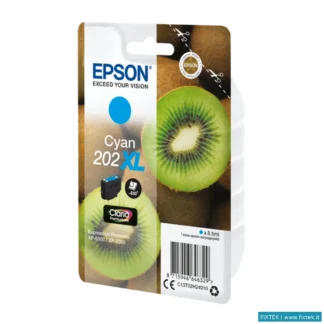 Cartucce Inkjet Epson Epson Cart Ink Ciano 202XL Kiwi Conf Singola Ad Alta Capacita
