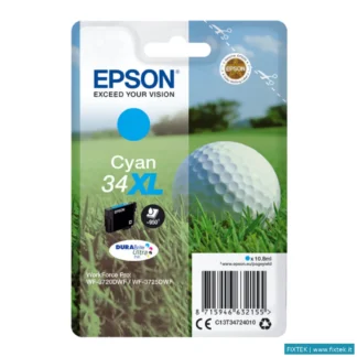 Cartucce Inkjet Epson Epson Cart. Ink Ciano 34XL Serie Pallina Da Golf