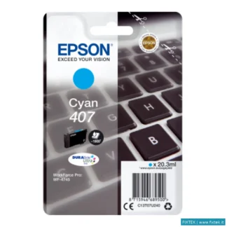 Cartucce Inkjet Epson Epson Cart. Ink Ciano Per Wf-4545, 407 L