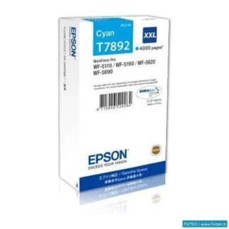 Cartucce Inkjet Epson Epson Cart Ink Ciano Xxl Per Wf-5620, Serie Torre Di Pisa