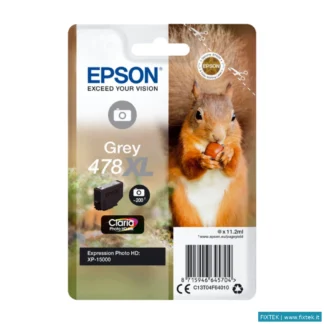 Cartucce Inkjet Epson Epson Cart Ink Grigio Photo HD 478XL Scoiatto