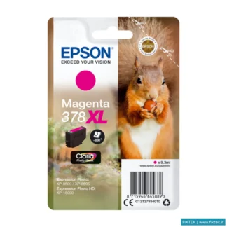 Cartucce Inkjet Epson Epson Cart Ink Ink Magenta Scoiattolo 378XL