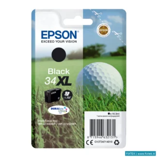 Cartucce Inkjet Epson Epson Cart. Ink Nero 34XL Serie Pallina Da Golf