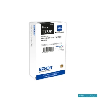 Cartucce Inkjet Epson Epson Cart Ink Nero Xxl Per Wf-5100-51900-5620-5690-Xxl, Serie Torre Di Pisa
