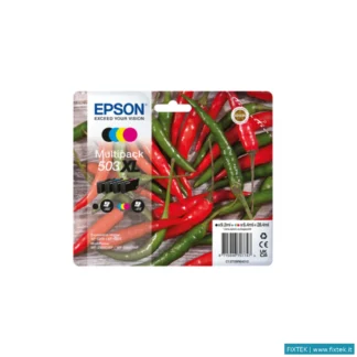 Cartucce Inkjet Epson Epson Cart Ink Peperoncino, 4-Colours 503XL