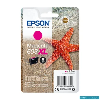 Cartucce Inkjet Epson Epson Cartuccia Ink Magenta, Stella Marina, 603 Xl