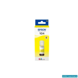 Cartucce Inkjet Epson Epson Flacone Ecotank Giallo 65ML, 104