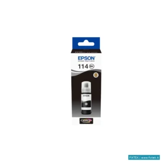Cartucce Inkjet Epson Epson Flacone Ink 114 Ecotank Black Ink Bottle 70 Ml