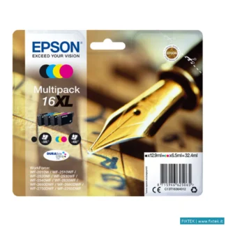 Cartucce Inkjet Epson Epson Multipack Xl Per Wf-2510Wf, Wf-2520Nf, Wf-2530Wf Wf-2540Wf Serie 16 Penn
