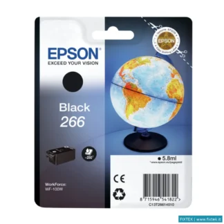 Cartucce Inkjet Epson Epson Singlepack Black 266 Ink Cartridge Wf-100W 5,8Ml