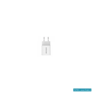 Alimentatori Hikvision Hikvision Alimentatore USB-C 1P Hs-Fc20-E1C01A Bianco Out:20W In:100/240Vac