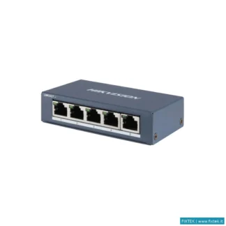 Switch E Hub Hikvision Hikvision Switch 5 Port Gigabit Unmanaged Switch 5 Gigabit RJ45 Ports, Deskto