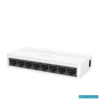 Switch E Hub Hikvision Hikvision Switch L2, Unmanaged, 8 10/100M RJ45 Ports, Desktop Plastic Switch