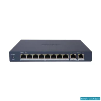 Switch E Hub Hikvision Hikvision Switch Smart Managed Poe 10/100 8 Poe Ports