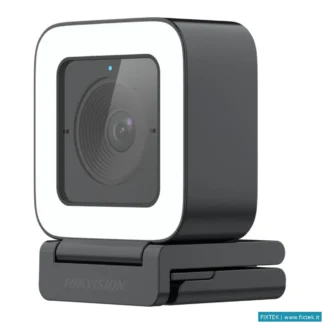 Web Cam Hikvision Hikvision Webcam 4MP Cmos Sensor Built-In Mic ,Usb 2.0,2560X1440, Autofocus, Magne